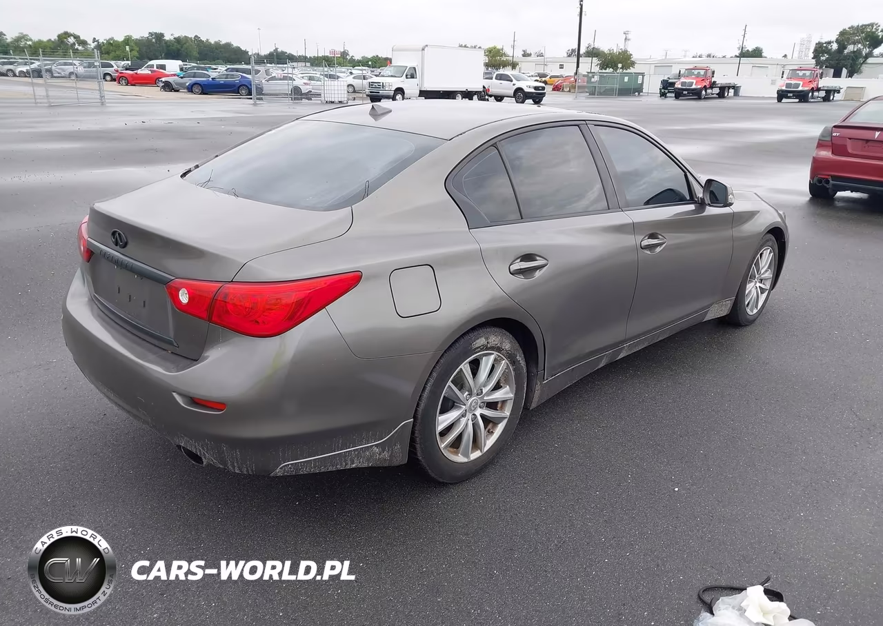 2014 Infiniti Q50 VIN:JN1BV7AP3EM687119 - 4