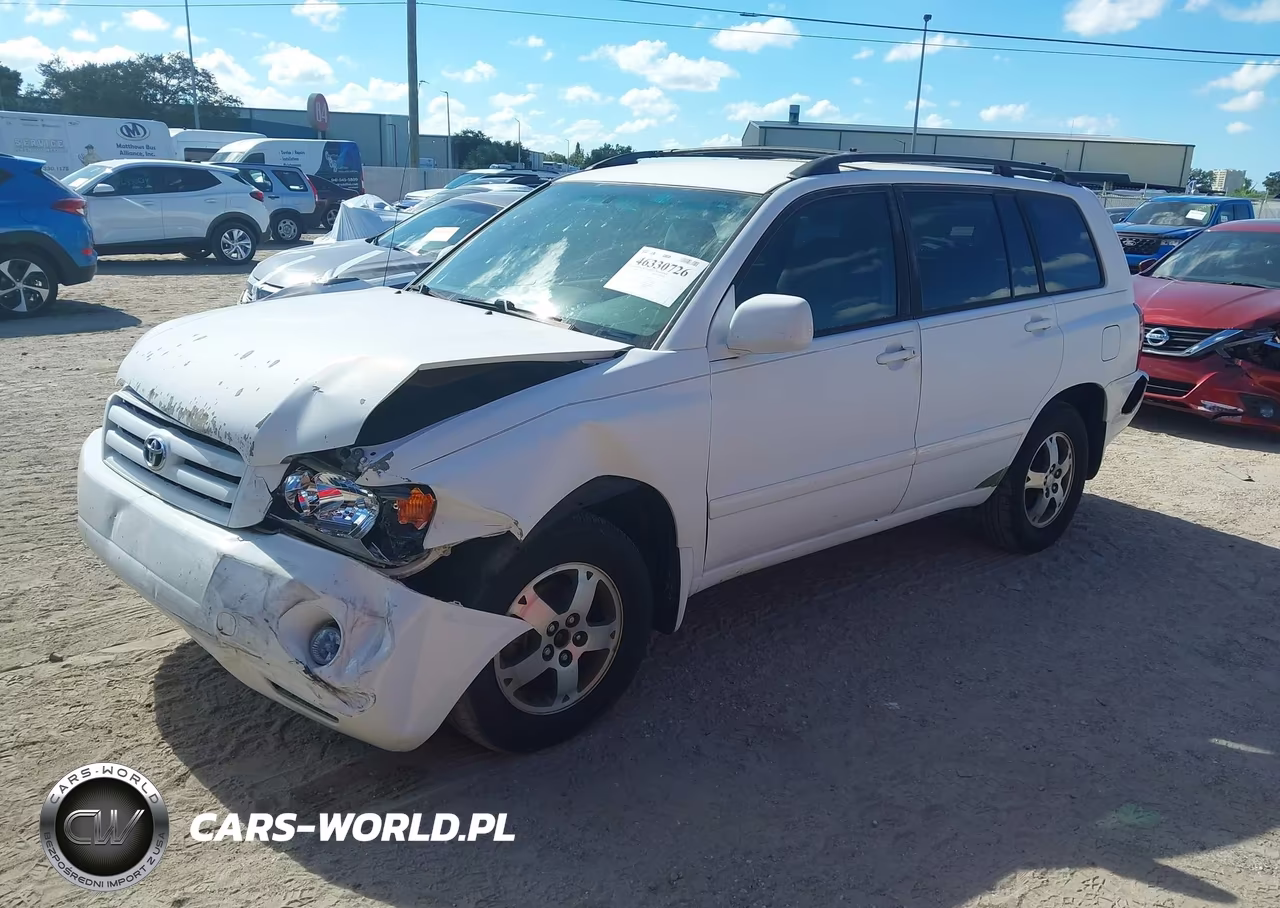 2005 Toyota Highlander V6 VIN:JTEGP21A350048530 - 2