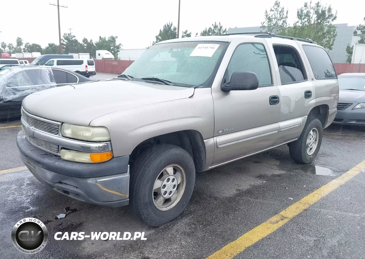 2001 Chevrolet Tahoe Ls VIN:1GNEC13T51R210316 - 2