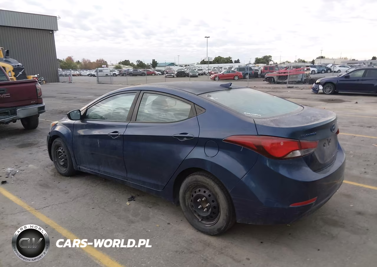 2016 Hyundai Elantra Se VIN:5NPDH4AE6GH739611 - 3