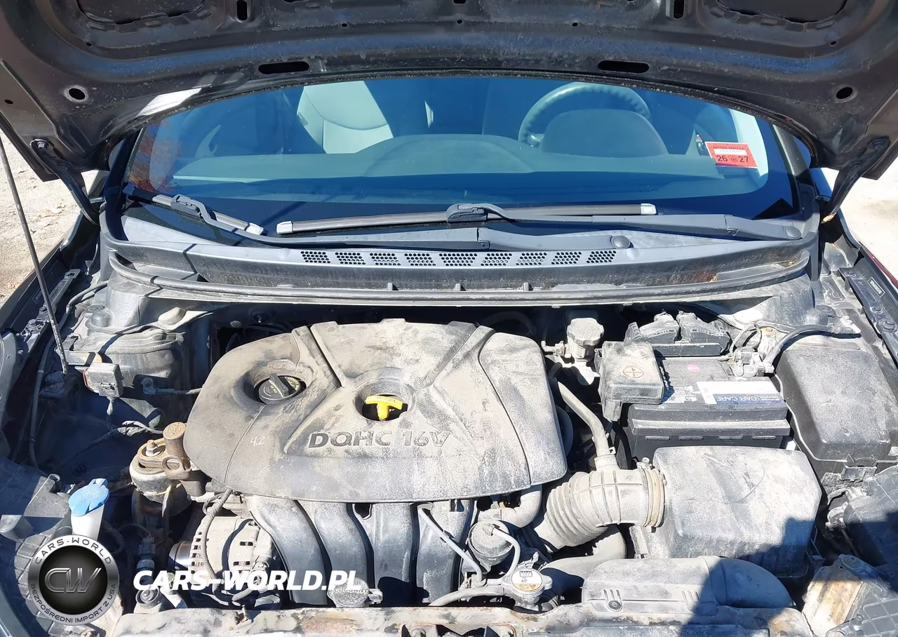 2013 Hyundai Elantra Gls VIN:5NPDH4AEXDH357108 - 10