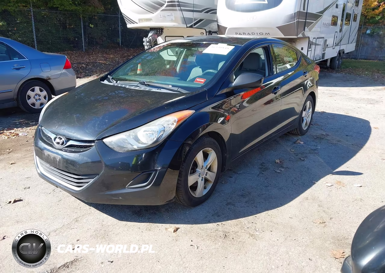 2013 Hyundai Elantra Gls VIN:5NPDH4AEXDH357108 - 2