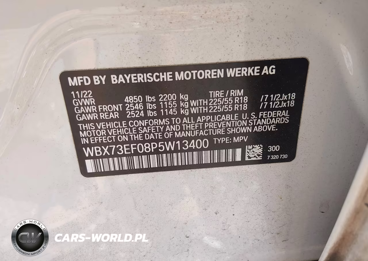 2023 BMW X1 xDrive28I VIN:WBX73EF08P5W13400 - 9