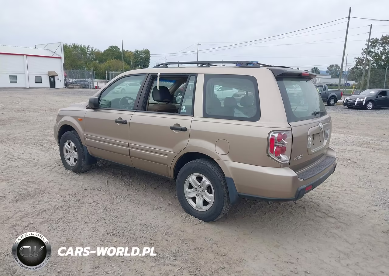 2006 Honda Pilot Lx VIN:5FNYF28146B018909 - 3