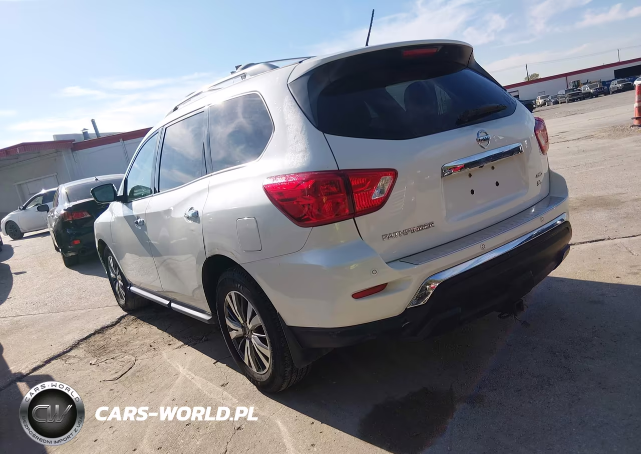 2017 Nissan Pathfinder Sl VIN:5N1DR2MM4HC629704 - 3
