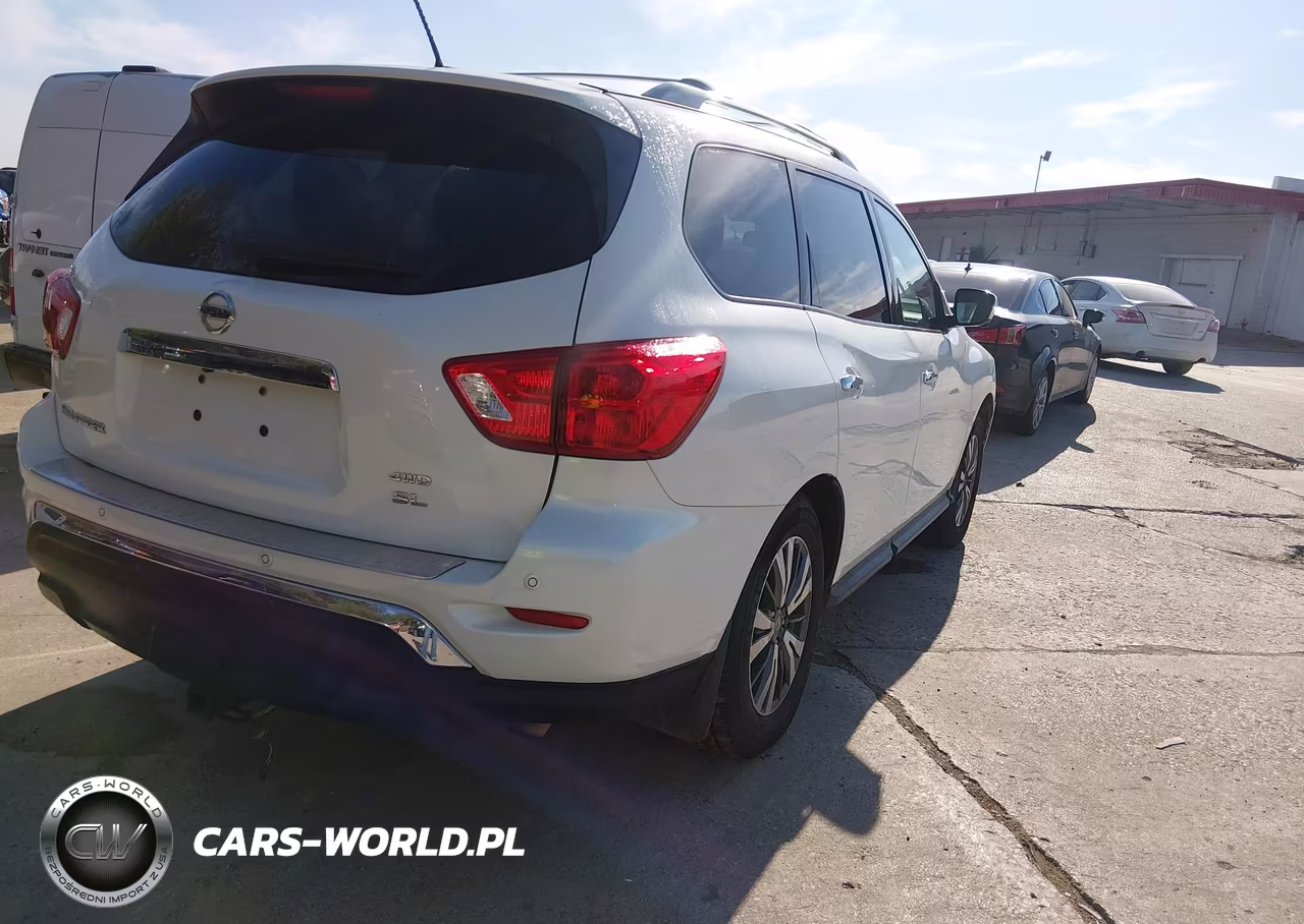 2017 Nissan Pathfinder Sl VIN:5N1DR2MM4HC629704 - 4