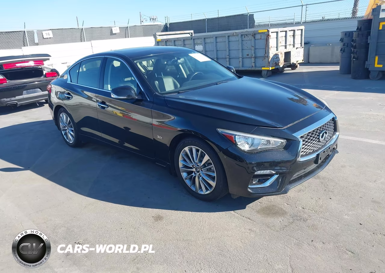 2018 Infiniti Q50 3.0T Luxe VIN:JN1EV7AP0JM362628 - 1
