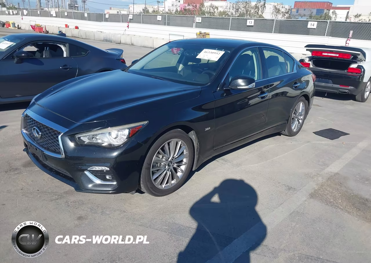 2018 Infiniti Q50 3.0T Luxe VIN:JN1EV7AP0JM362628 - 2