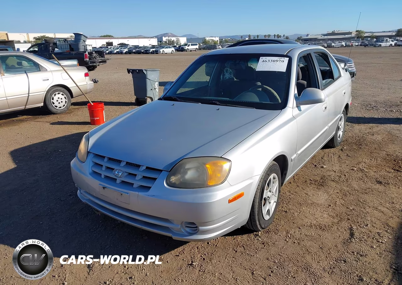 2005 Hyundai Accent Gls VIN:KMHCG45C15U576629 - 6