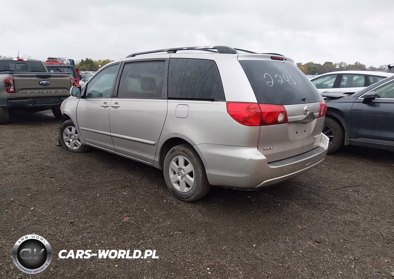 2008 Toyota Sienna Xle VIN:5TDZK22C78S224511 - 3