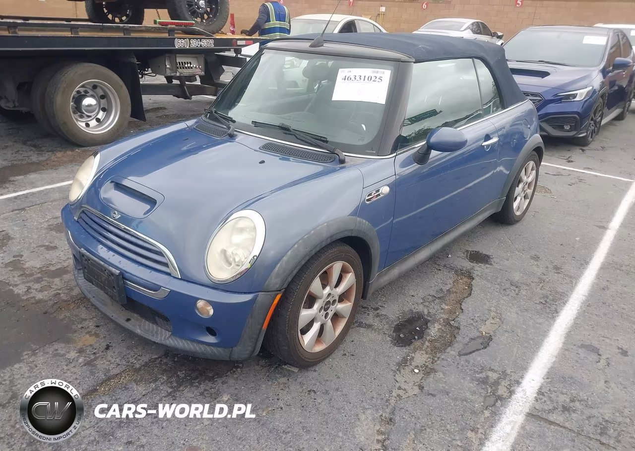 2005 Mini Cooper S VIN:WMWRH33435TF80091 - 2