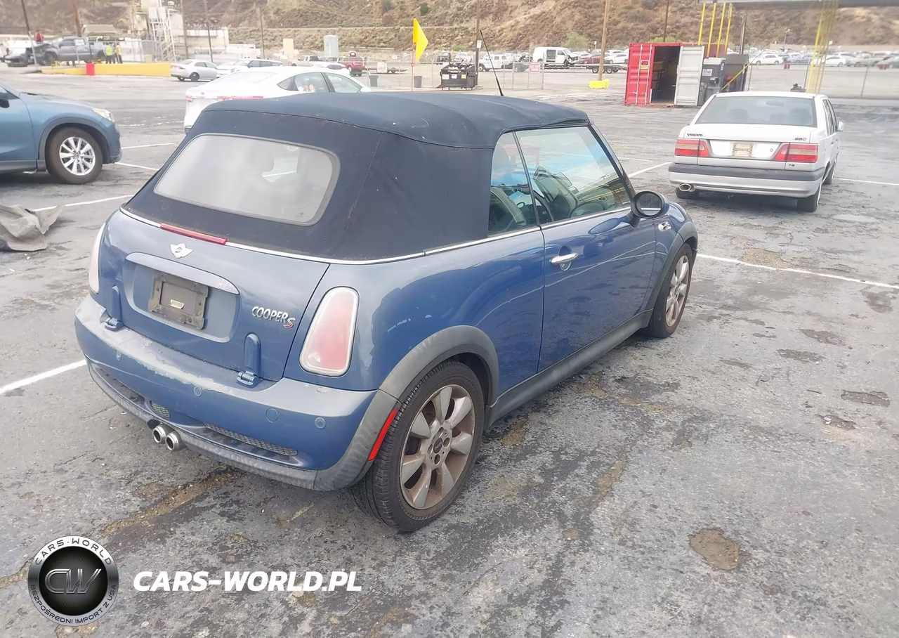 2005 Mini Cooper S VIN:WMWRH33435TF80091 - 4