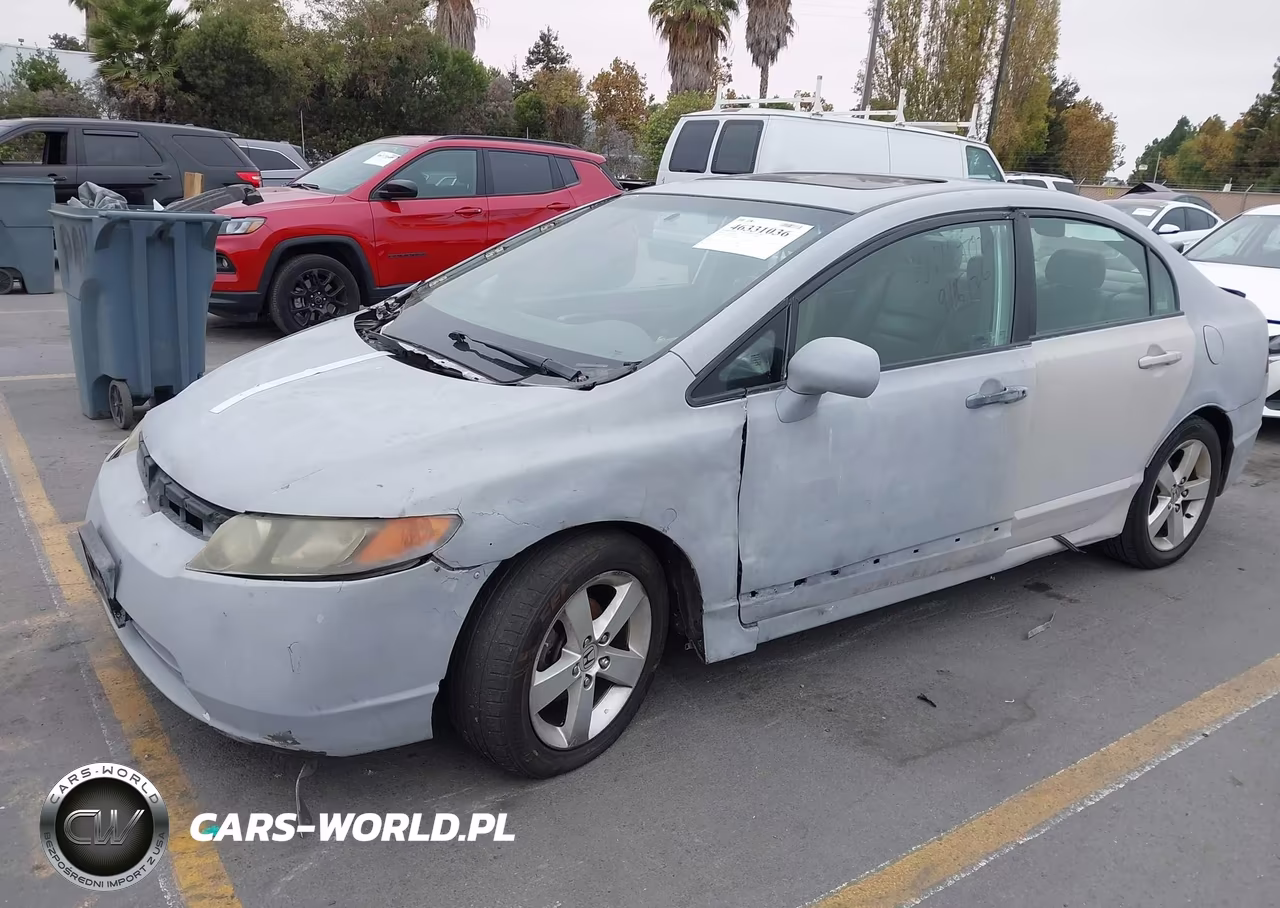 2008 Honda Civic Ex-L VIN:2HGFA16938H329481 - 2