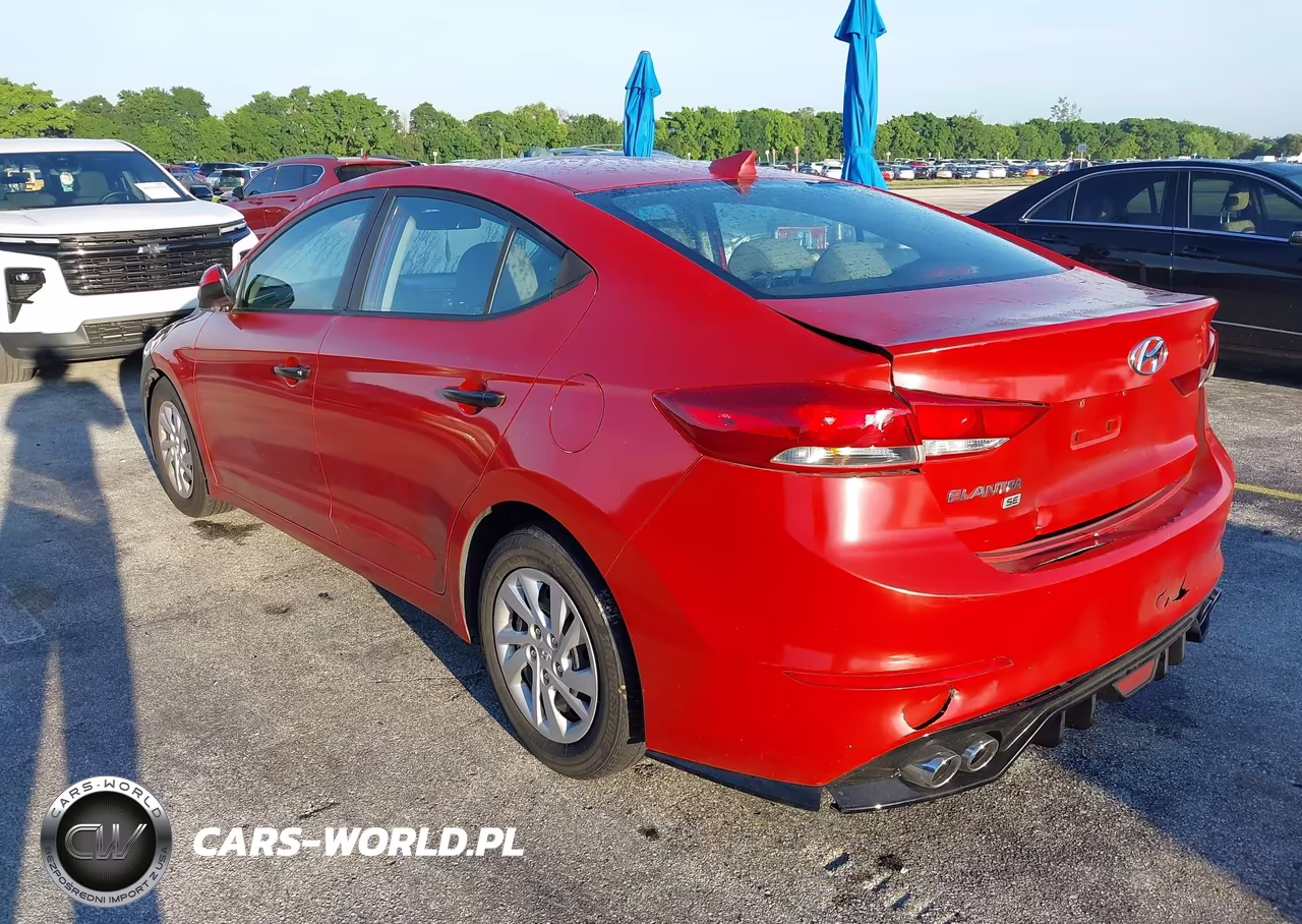 2017 Hyundai Elantra Se VIN:5NPD74LF2HH197689 - 3