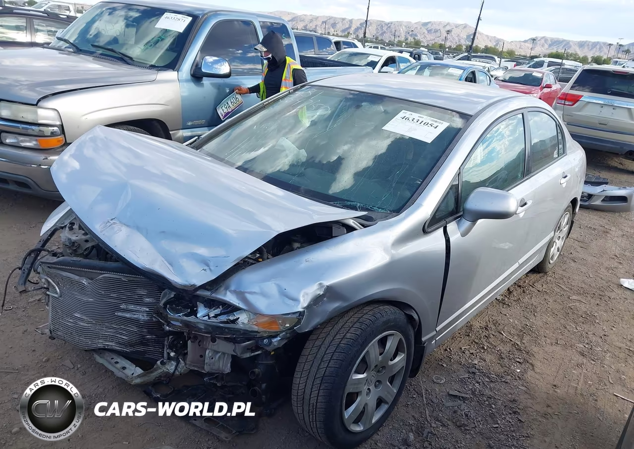 2009 Honda Civic Lx VIN:2HGFA16589H334979 - 2