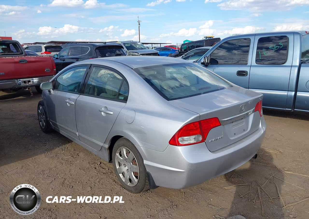 2009 Honda Civic Lx VIN:2HGFA16589H334979 - 3