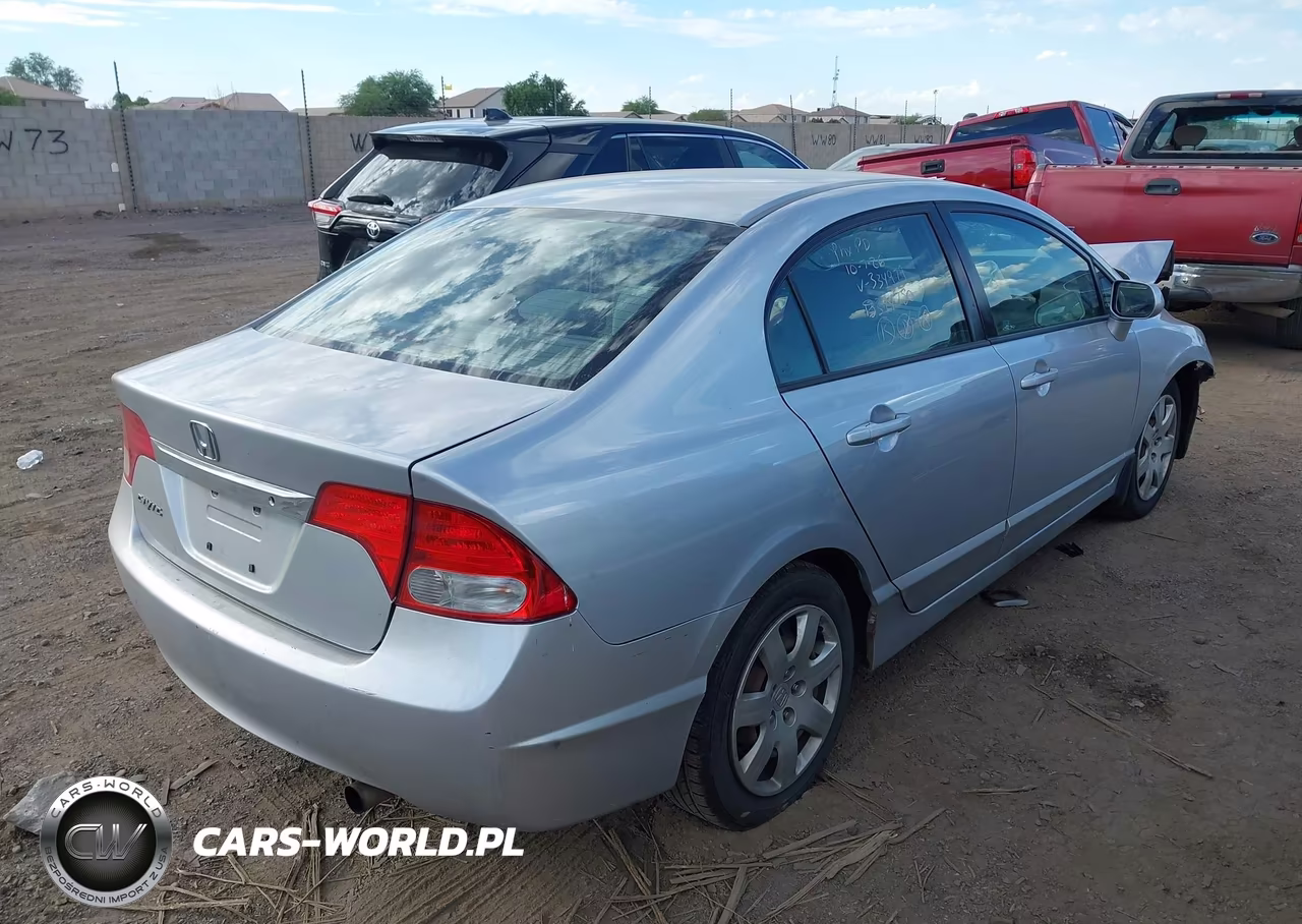 2009 Honda Civic Lx VIN:2HGFA16589H334979 - 4