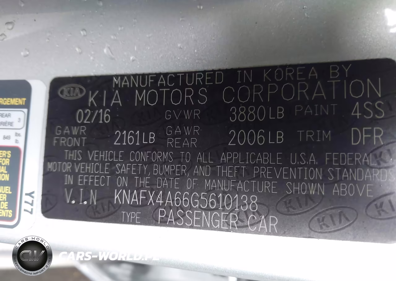 2016 Kia Forte Lx VIN:KNAFX4A66G5610138 - 9