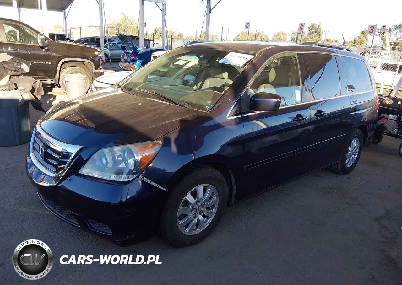 2008 Honda Odyssey Ex VIN:5FNRL38438B055854 - 2