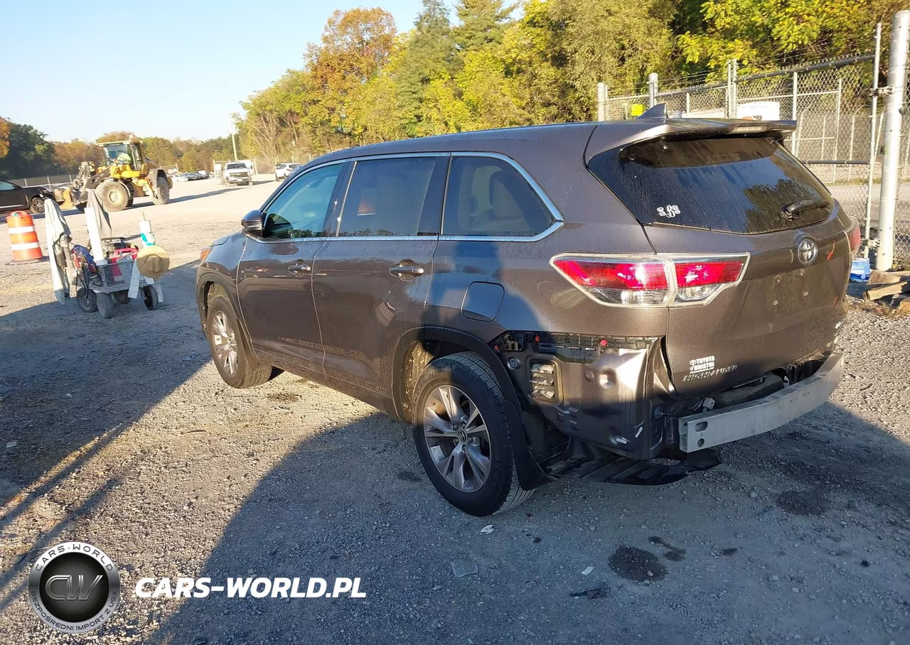 2016 Toyota Highlander Le Plus V6 VIN:5TDBKRFH4GS236906 - 3