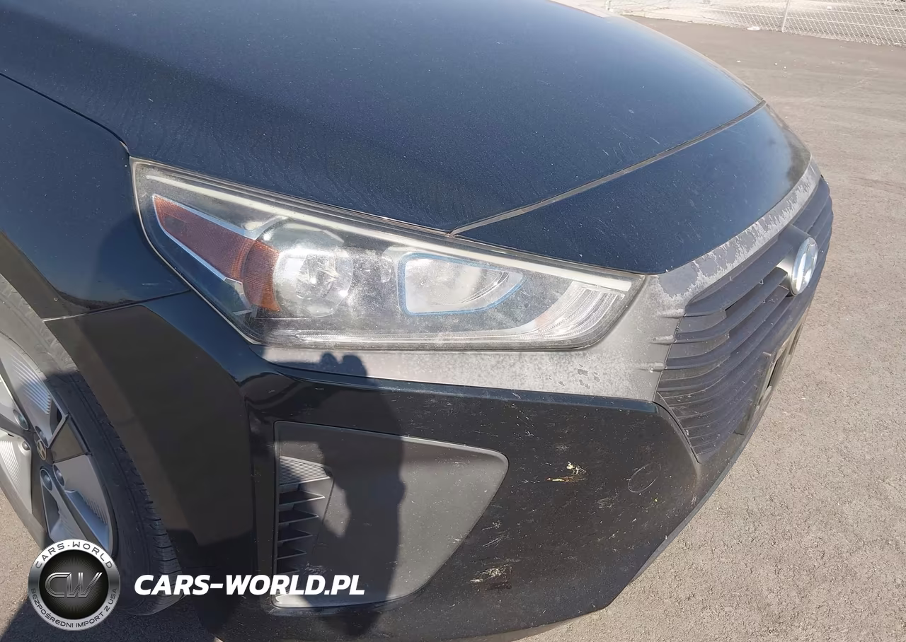 2018 Hyundai Ioniq Hybrid Blue VIN:KMHC65LC9JU075476 - 16