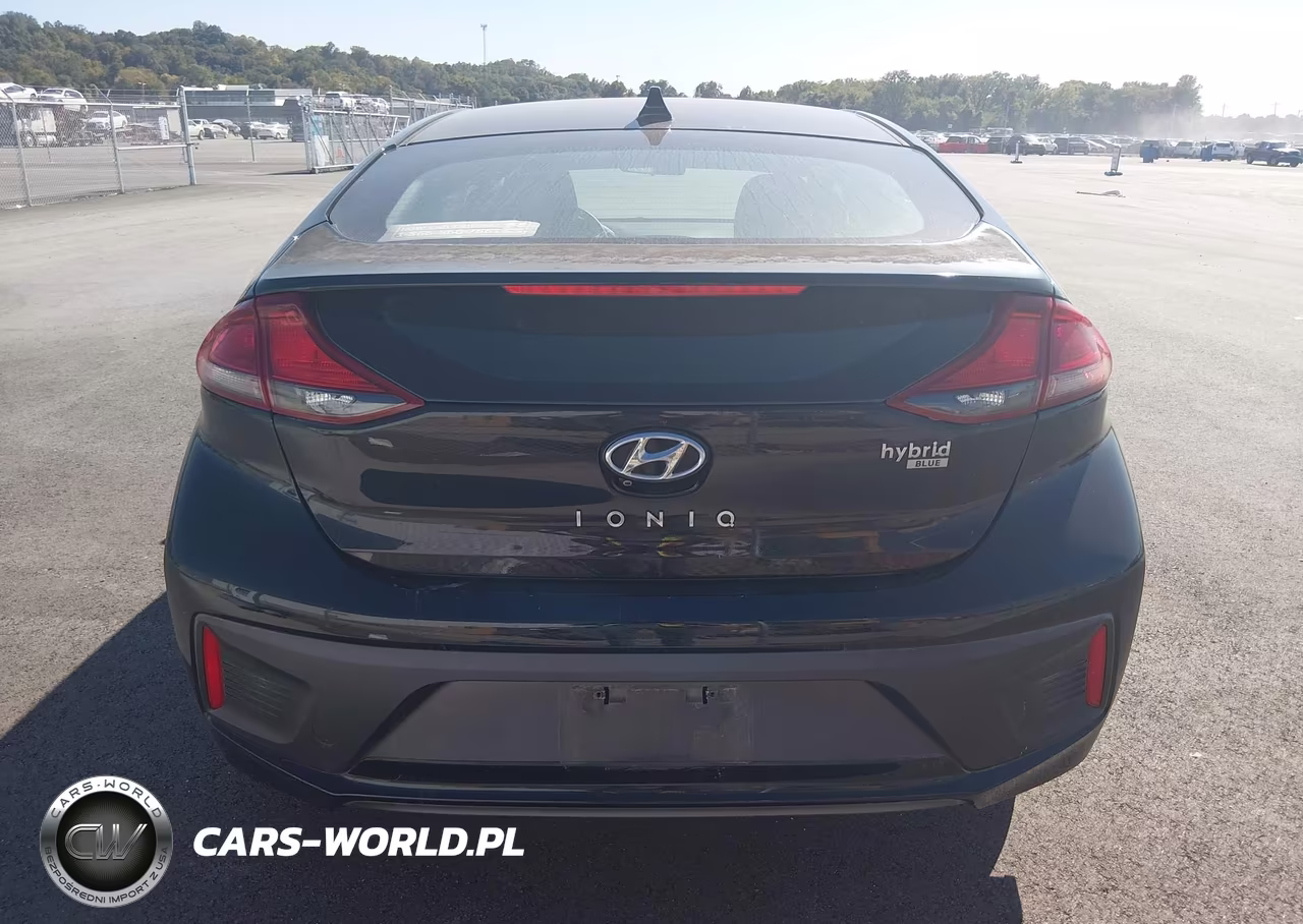 2018 Hyundai Ioniq Hybrid Blue VIN:KMHC65LC9JU075476 - 21