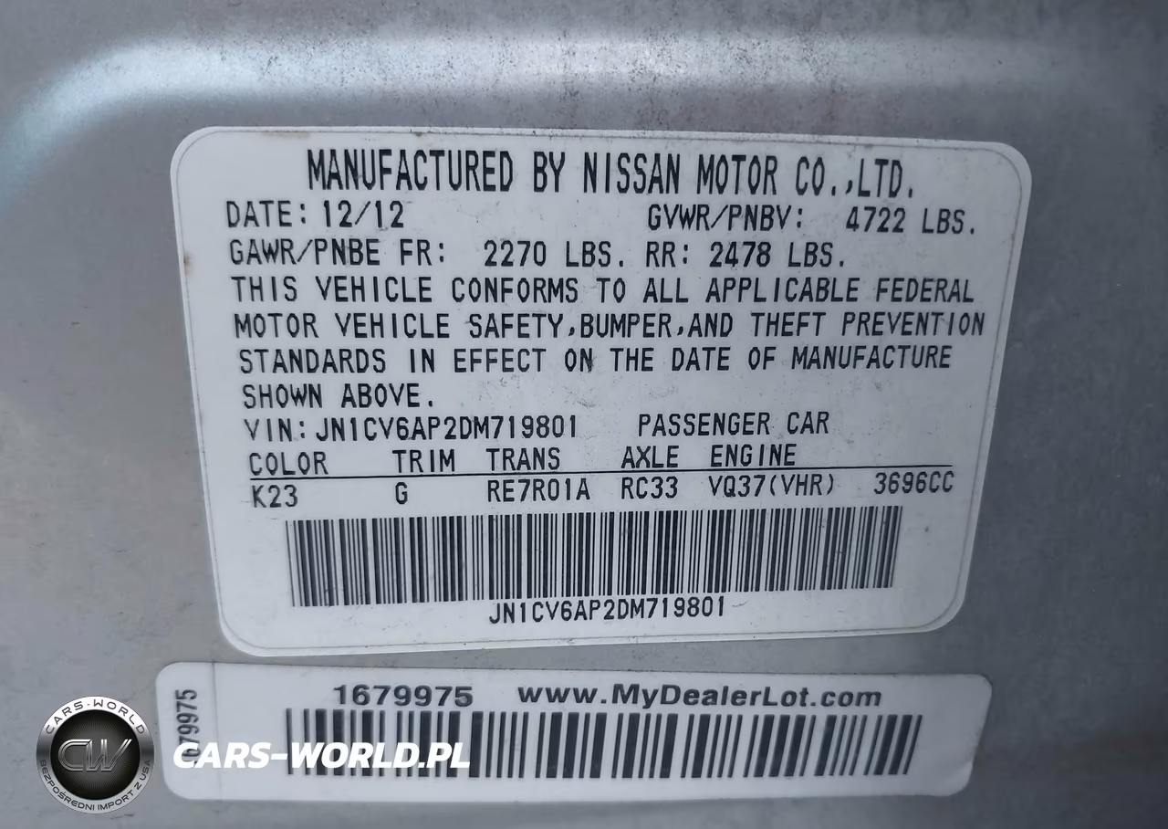 2013 Infiniti G37 Journey VIN:JN1CV6AP2DM719801 - 9