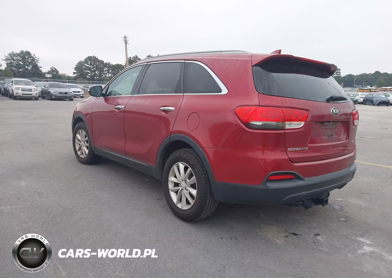 2016 Kia Sorento 2.4L Lx VIN:5XYPG4A38GG056654 - 3