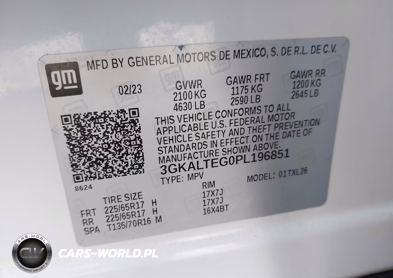 2023 GMC Terrain Awd Sle VIN:3GKALTEG0PL196851 - 9