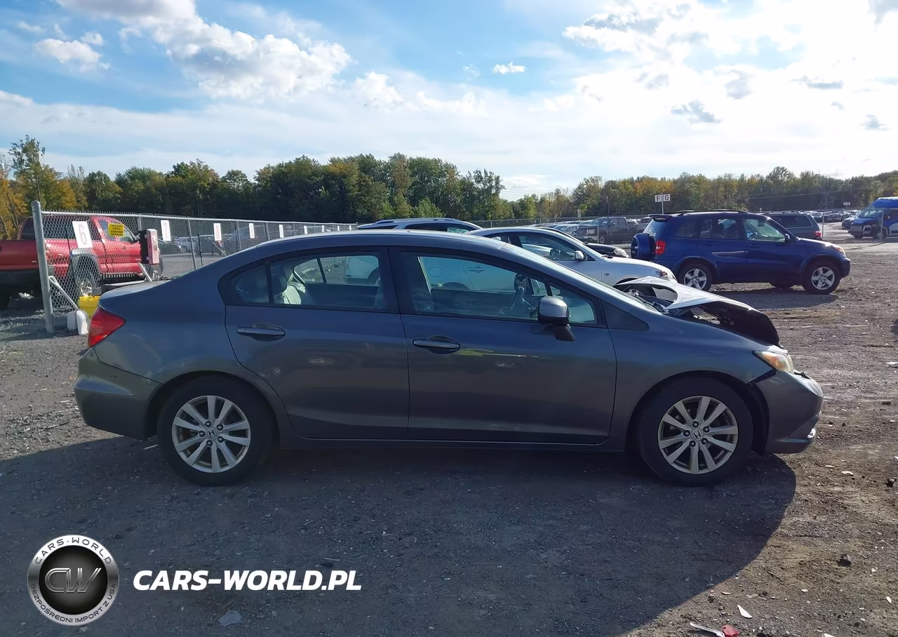 2012 Honda Civic Ex-L VIN:2HGFB2F95CH307784 - 13