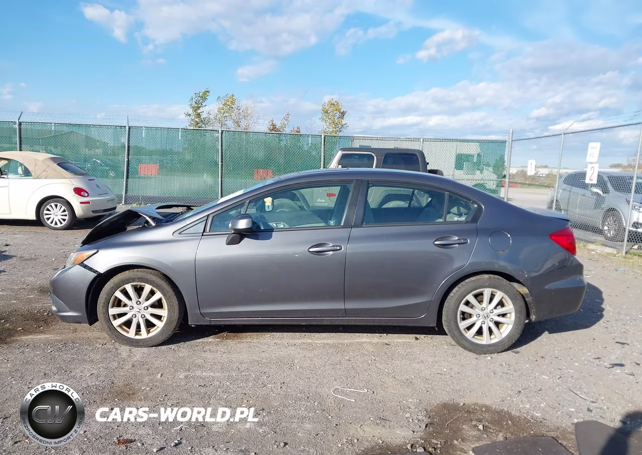 2012 Honda Civic Ex-L VIN:2HGFB2F95CH307784 - 14