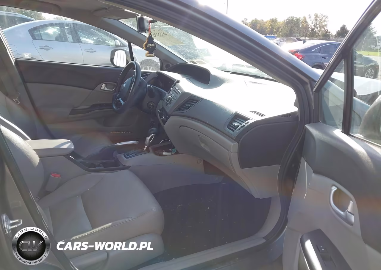 2012 Honda Civic Ex-L VIN:2HGFB2F95CH307784 - 5