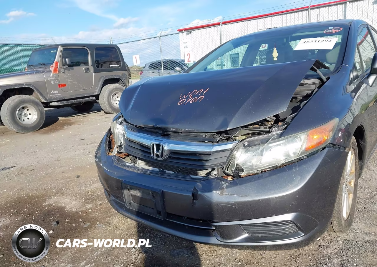 2012 Honda Civic Ex-L VIN:2HGFB2F95CH307784 - 6