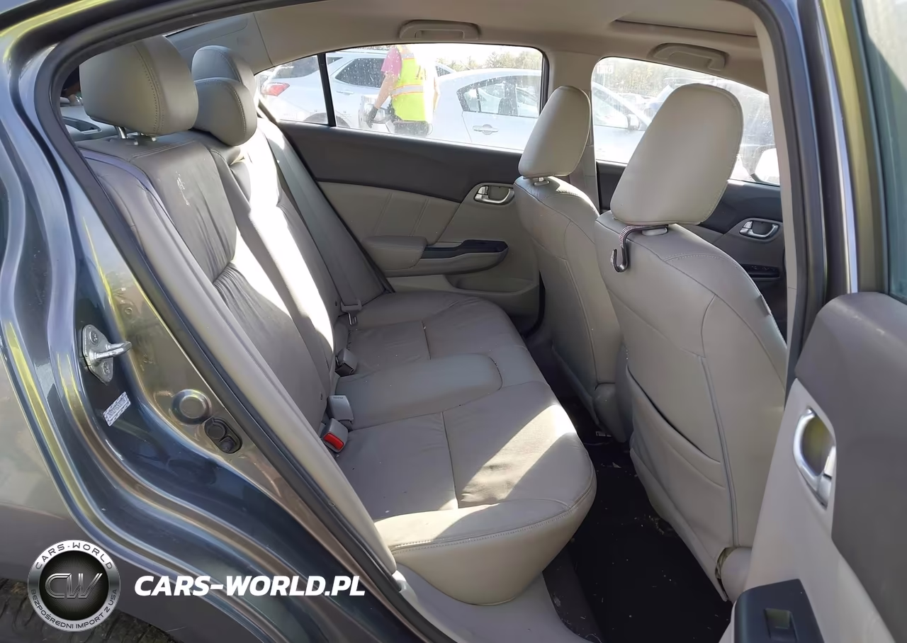2012 Honda Civic Ex-L VIN:2HGFB2F95CH307784 - 8