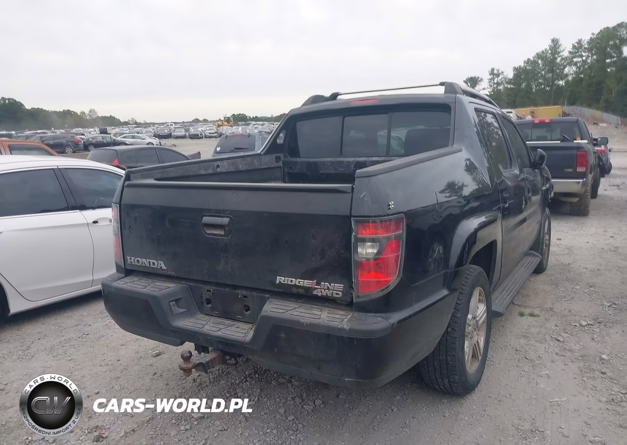 2013 Honda Ridgeline Rtl VIN:5FPYK1F57DB010769 - 4