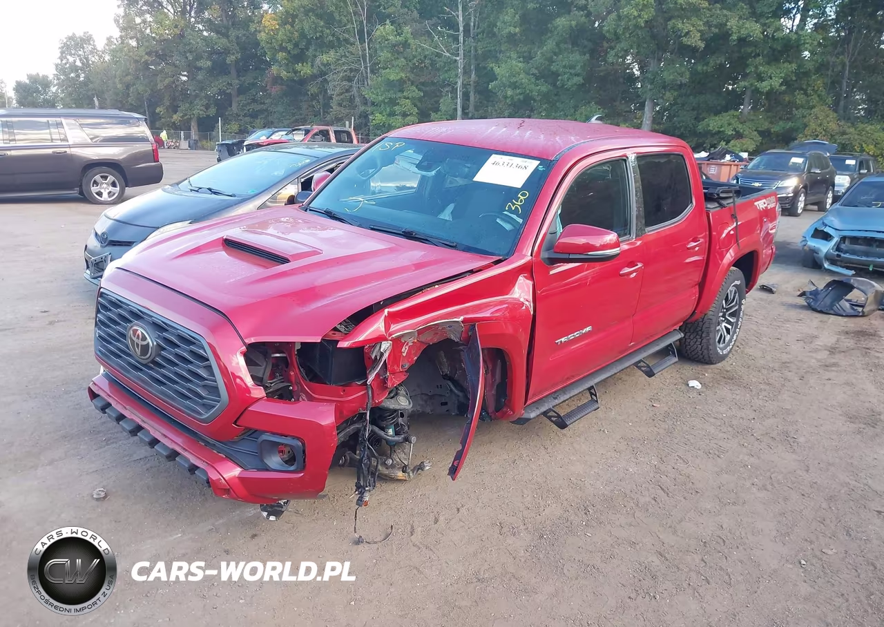 2020 Toyota Tacoma Trd Sport VIN:3TMCZ5ANXLM316243 - 2