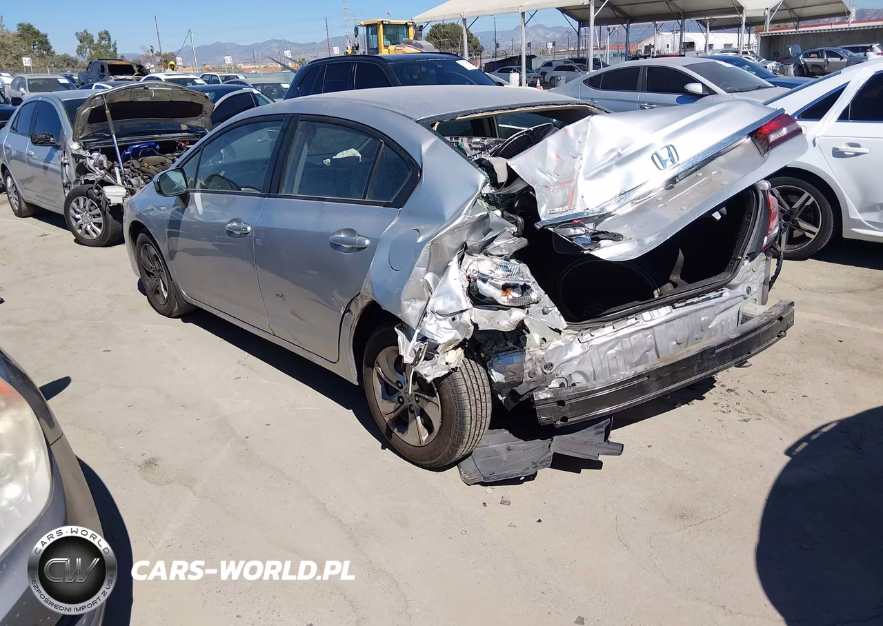 2015 Honda Civic Lx VIN:19XFB2F53FE275221 - 3