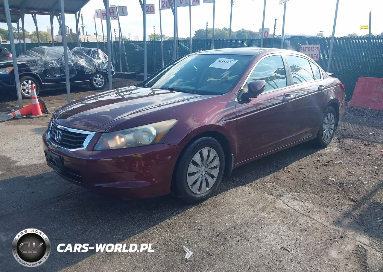 2010 Honda Accord 2.4 Lx VIN:1HGCP2F39AA149865 - 2