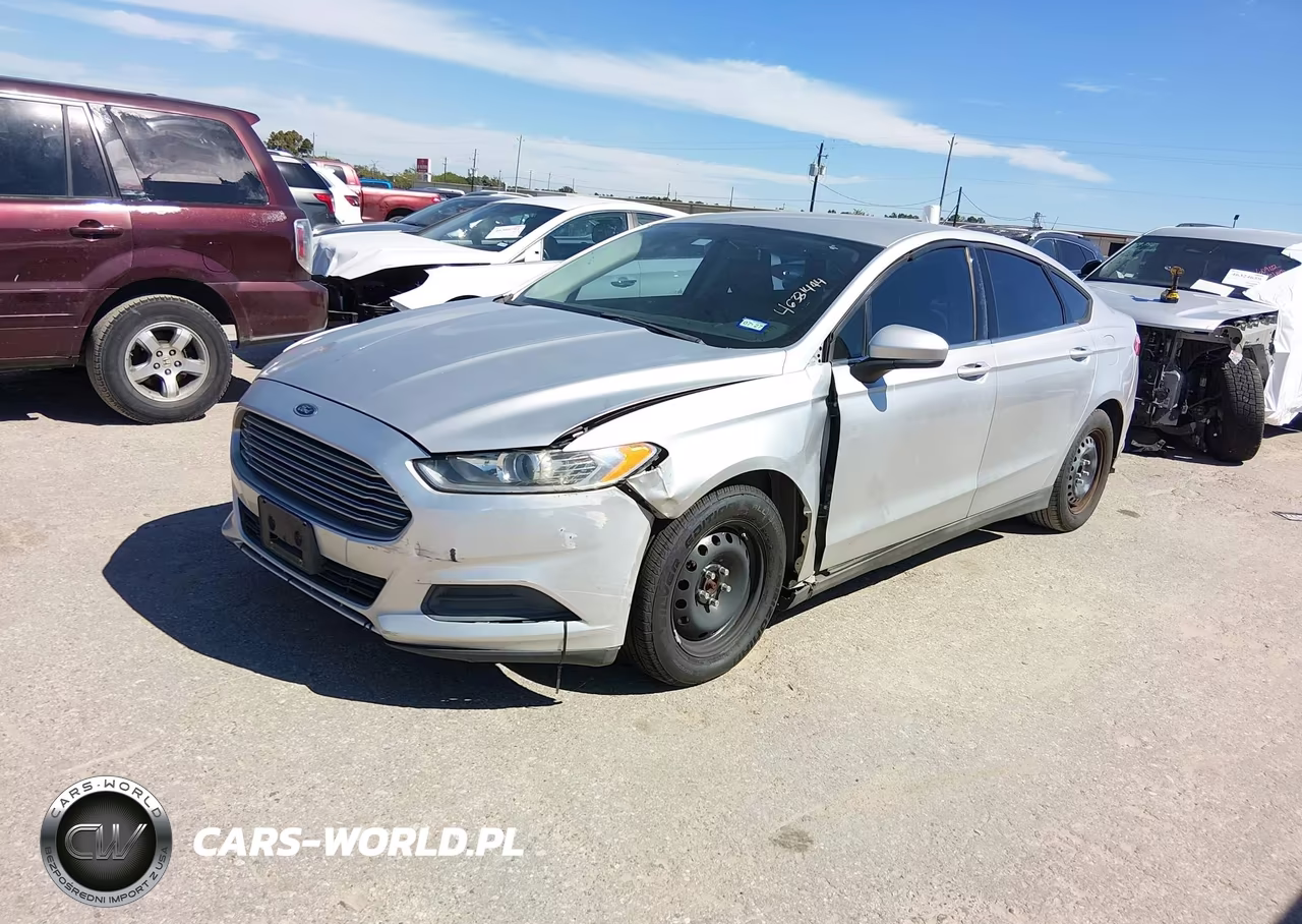 2013 Ford Fusion S VIN:3FA6P0G75DR119246 - 2
