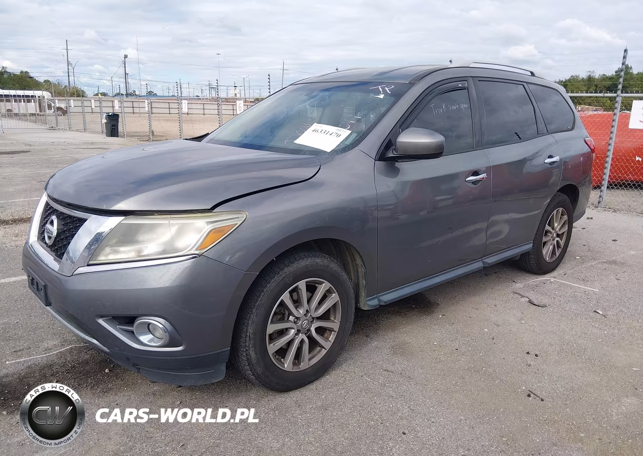 2015 Nissan Pathfinder Sv VIN:5N1AR2MM6FC638274 - 2