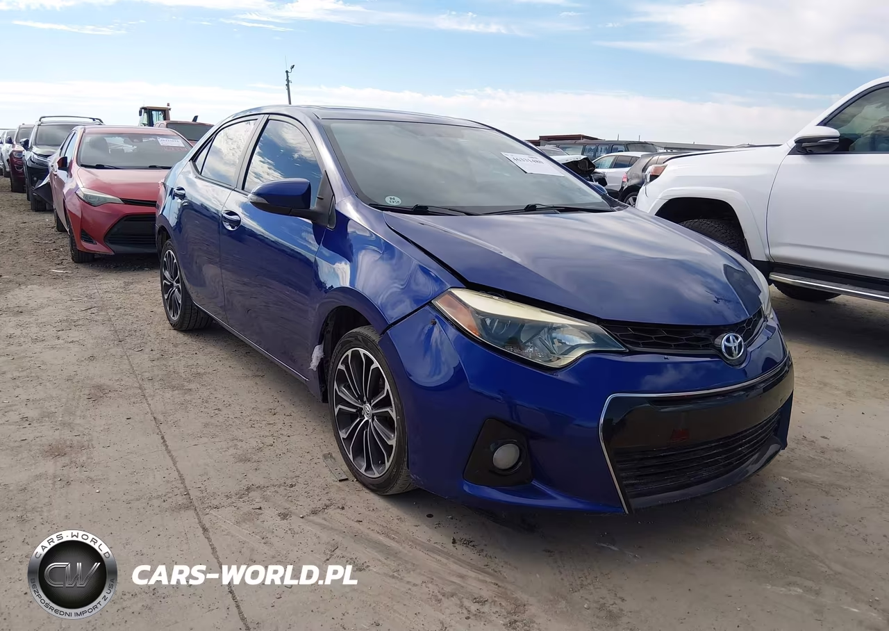 2015 Toyota Corolla S Plus – zdjęcie 1 z 19