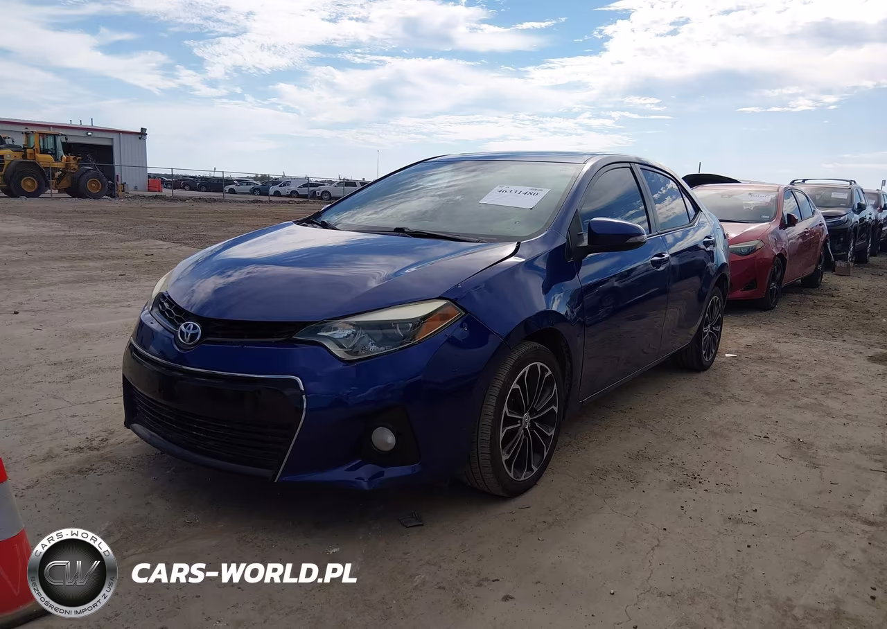 2015 Toyota Corolla S Plus VIN:5YFBURHEXFP290389 - 2