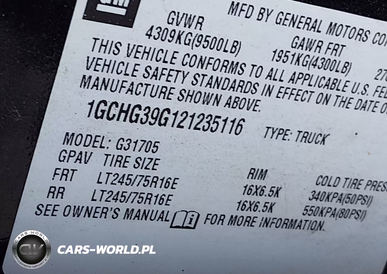 2002 Chevrolet Express VIN:1GCHG39G121235116 - 9