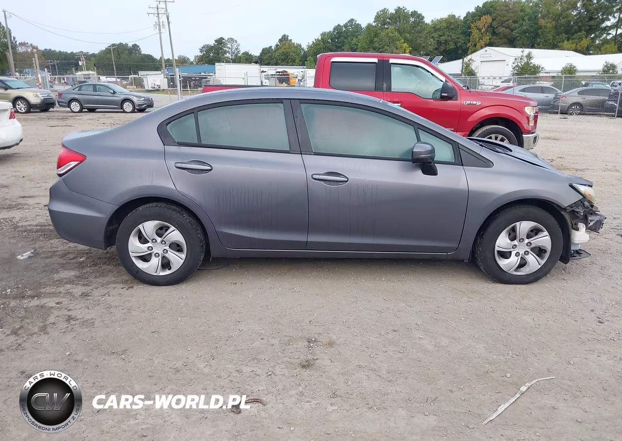 2015 Honda Civic Lx VIN:19XFB2F55FE081032 - 14