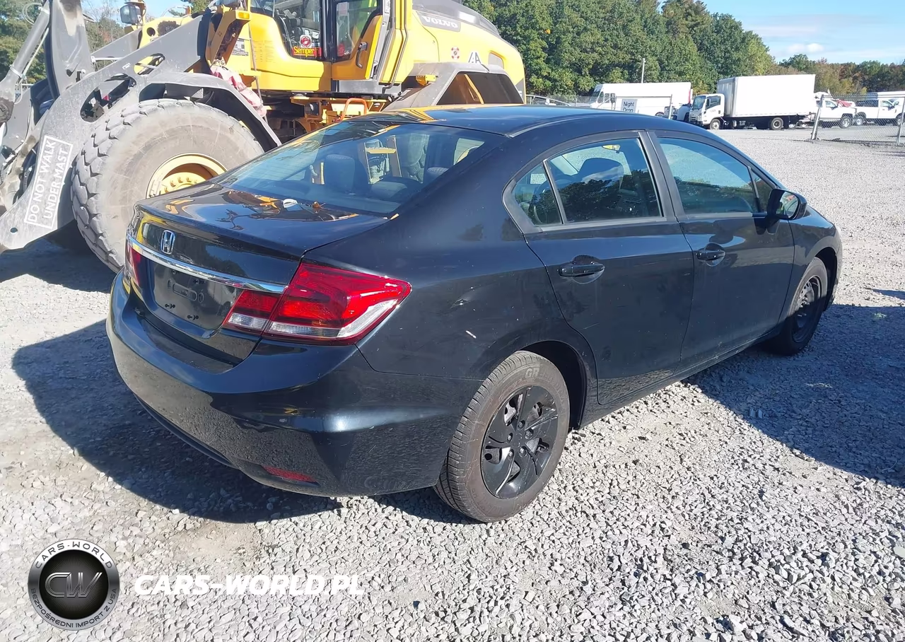 2015 Honda Civic Lx VIN:2HGFB2F58FH500075 - 4