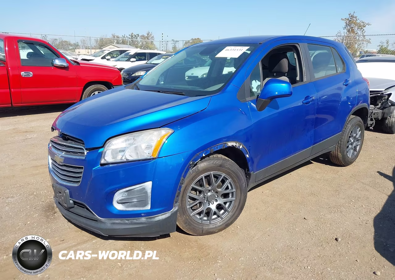 2016 Chevrolet Trax 1Ls VIN:KL7CJKSBXGB658019 - 2
