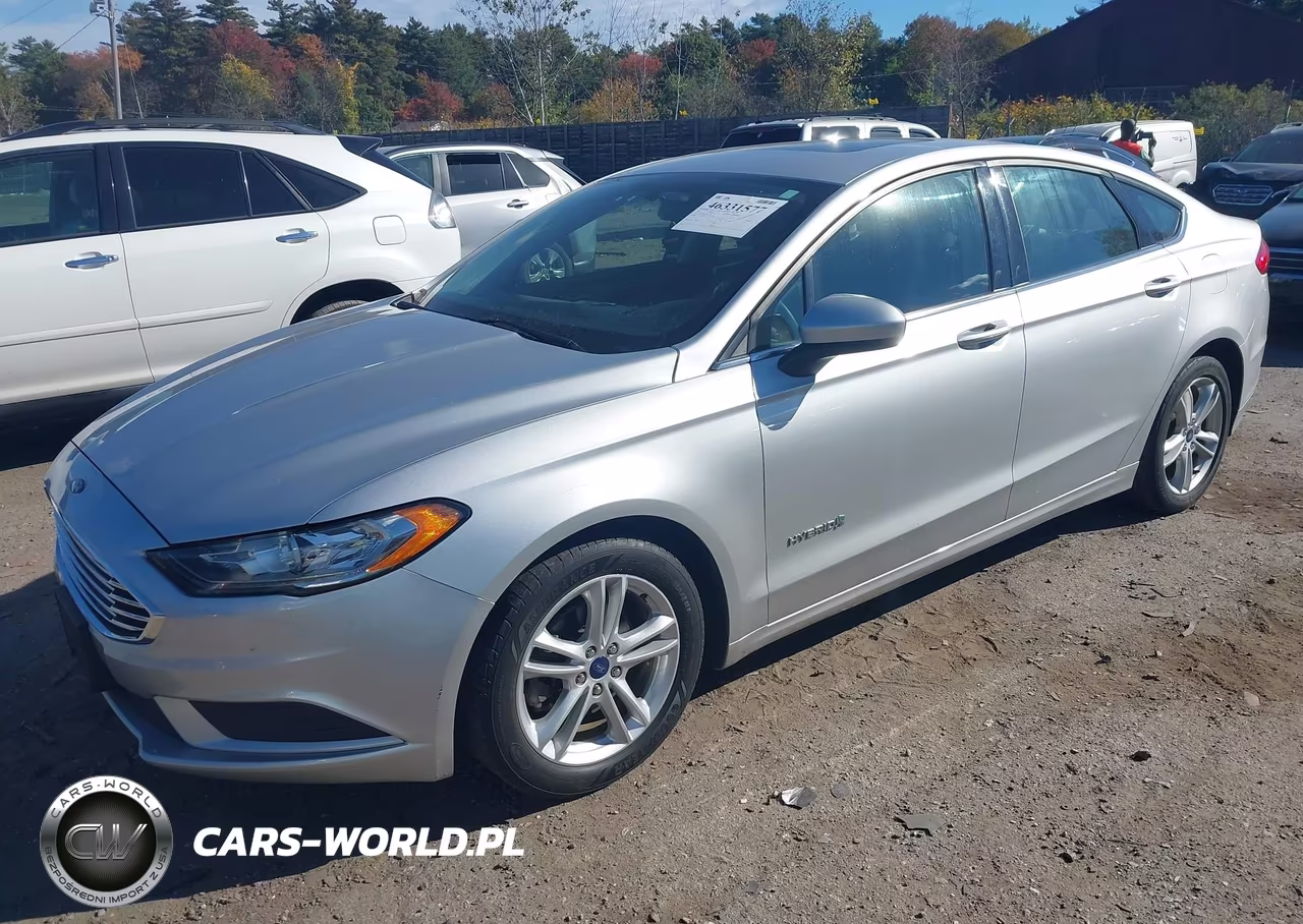 2018 Ford Fusion Hybrid Se VIN:3FA6P0LU2JR116487 - 2