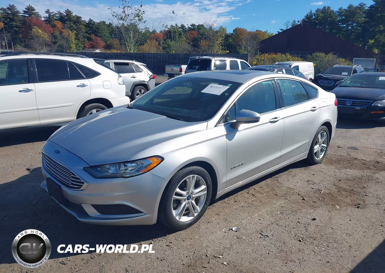 2018 Ford Fusion Hybrid Se VIN:3FA6P0LU2JR116487 - 6