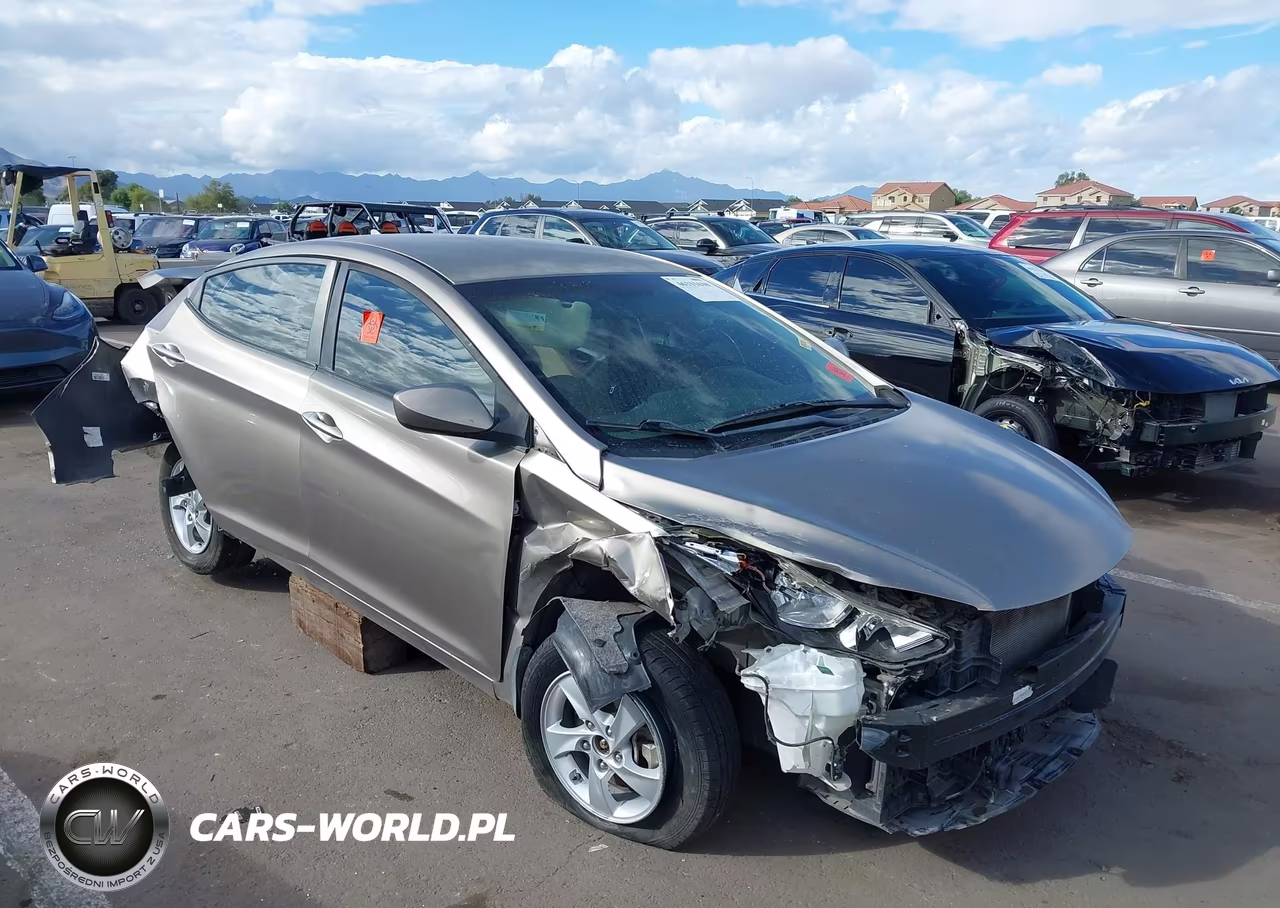 2014 Hyundai Elantra Se – zdjęcie 1 z 11