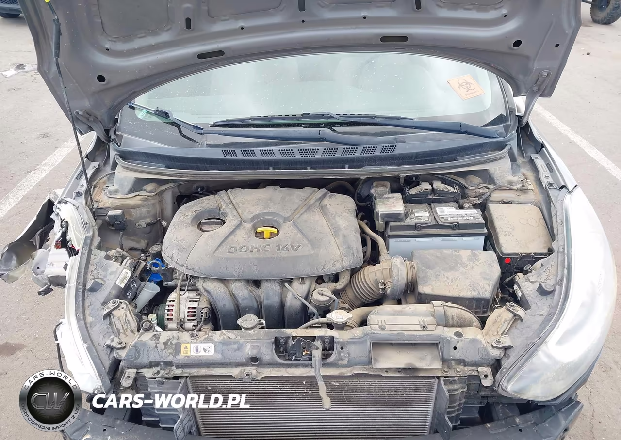 2014 Hyundai Elantra Se VIN:5NPDH4AE4EH518909 - 10